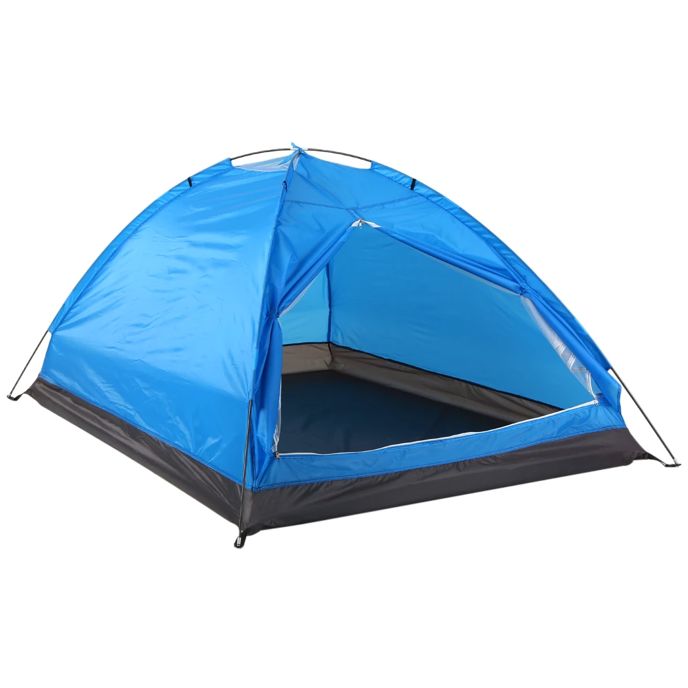 TOMSHOO Campingzelt für 2-Personen, einlagig, für den Außenbereich, tragbar, Camouflage-Sommerzelt für Outdoor-Camping, Reisen – Detail 15
