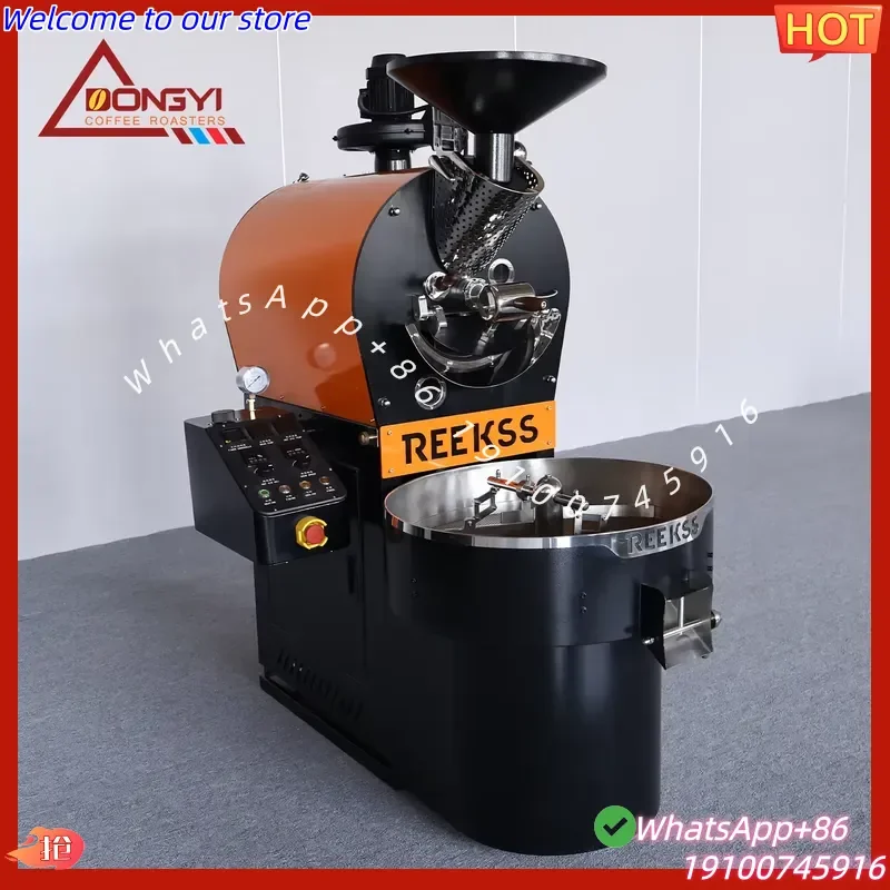 2026Hot REEKSS 3kg Coffee Roasting Machine with Profiling System Professional Coffee Roaster Machine 3kg
