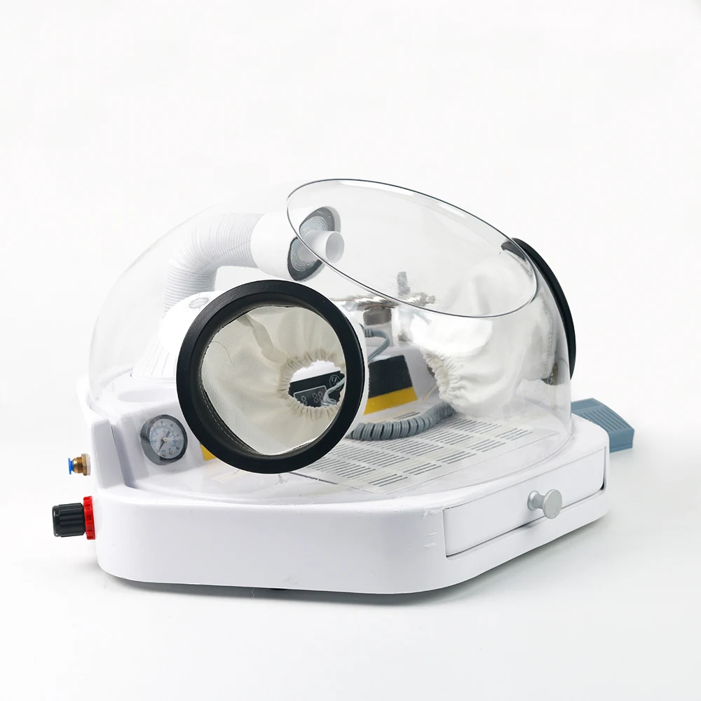 Dental Lab Equipment All‑in‑one Dental Sandblasting & Grinding Machine with Dust‑collection System