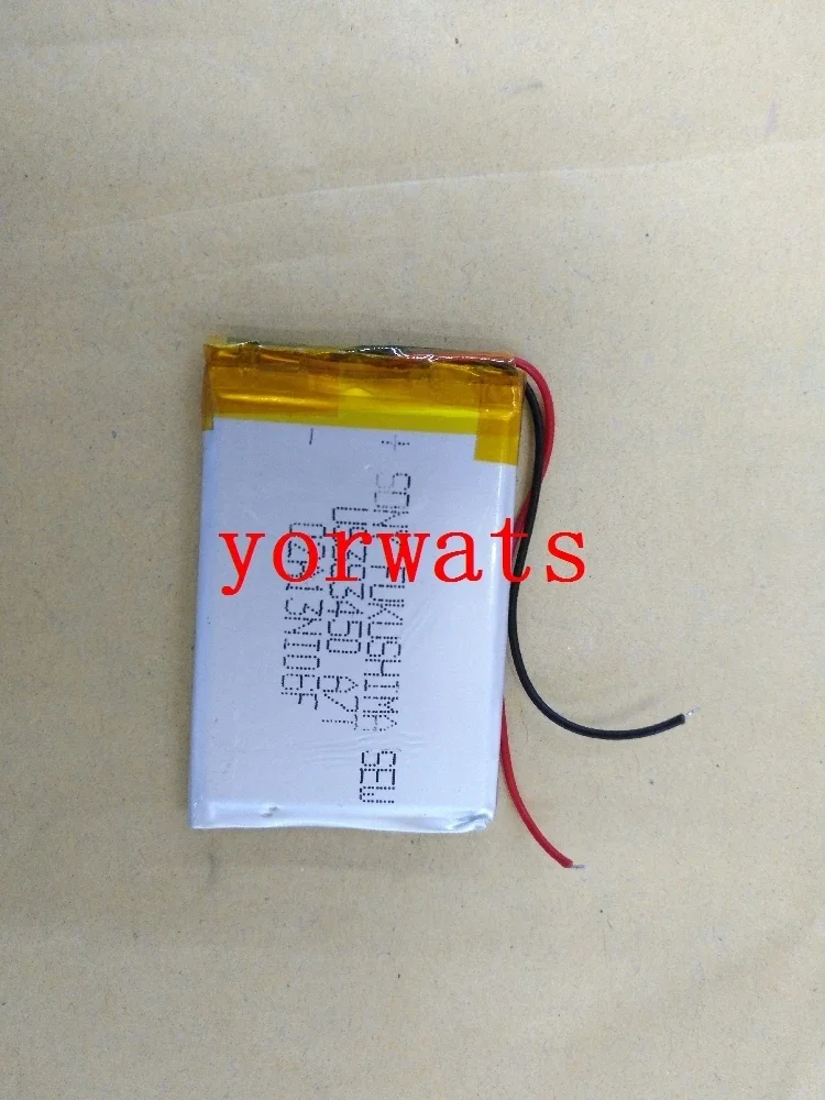 New Hot A Rechargeable Li-ion Cell  3.7V polymer lithium battery 383450 Bluetooth audio MP3 MP4 traffic recorder receiver