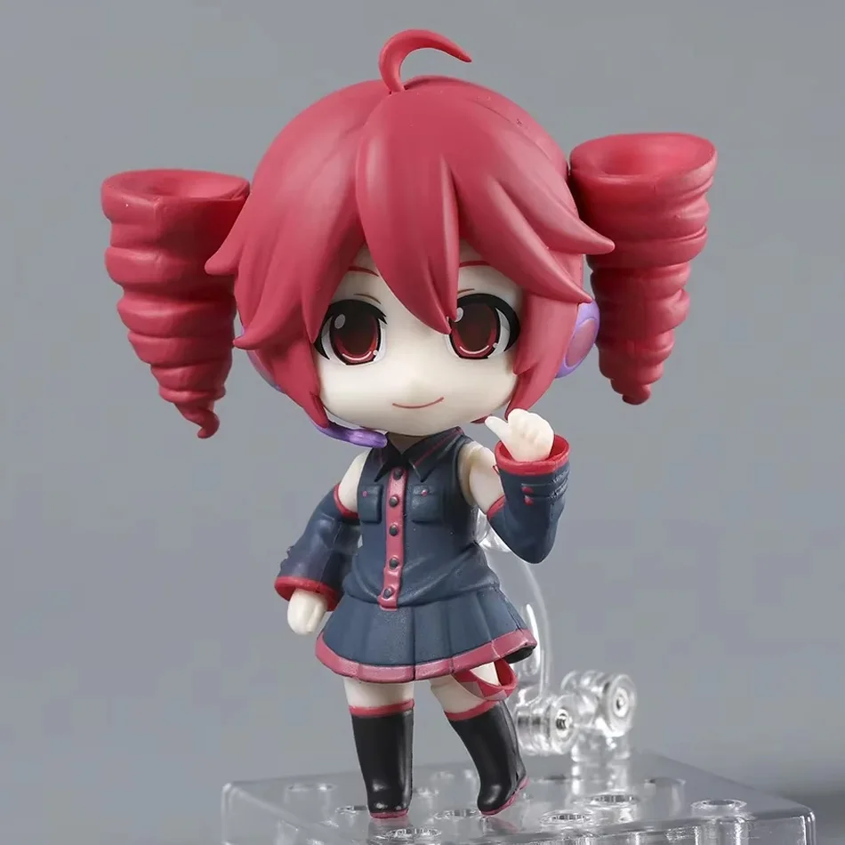11cm Utau Kasane Teto Anime Figur Chibi Figur PVC Action-Modell Spielzeug Sammlerstück Ornament Mädchen Geburtstagsgeschenke – Detail 2