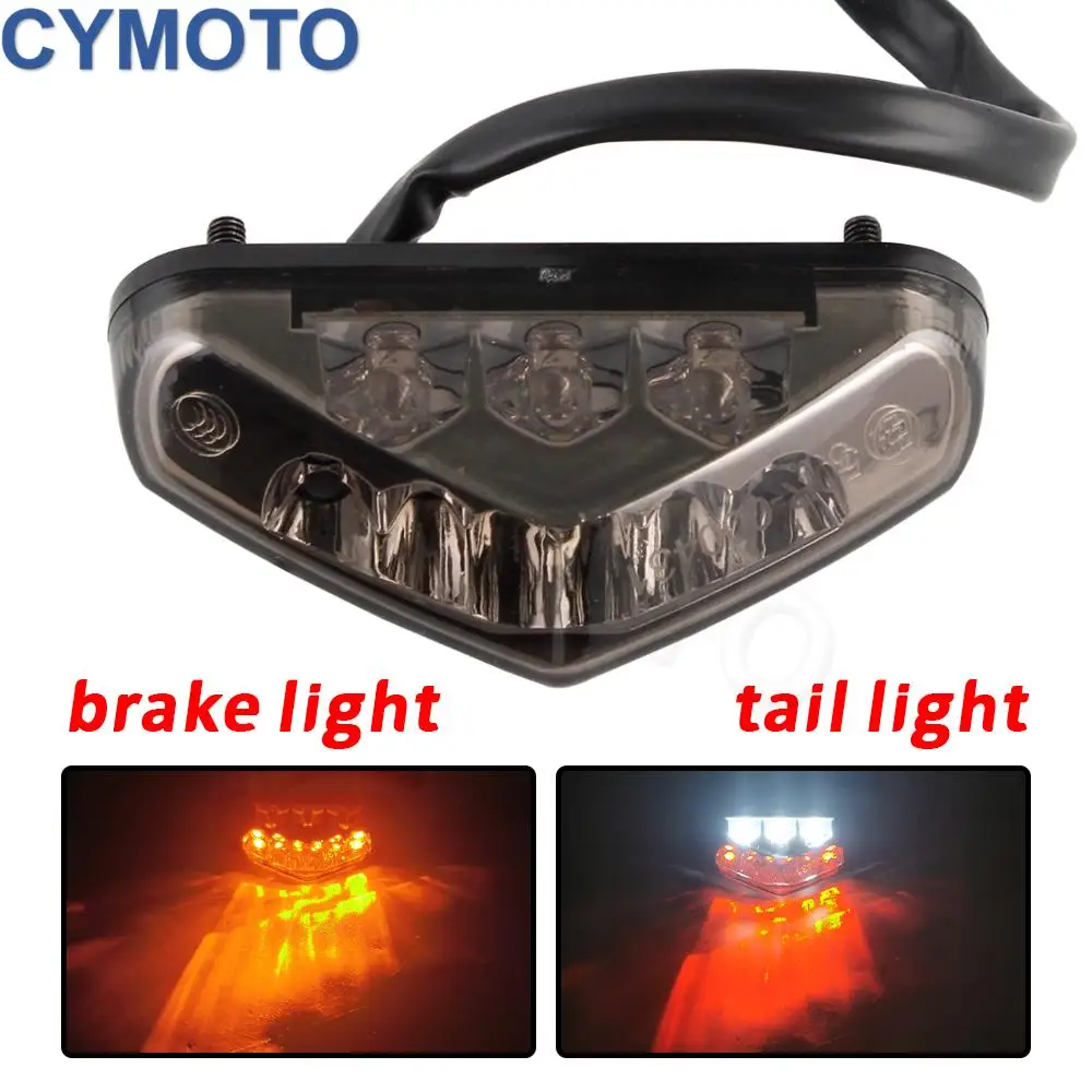

Motorcycle Tail Light Assembly License Light 12V For Duke 690 SMRC 2008-2024 Rear Brake Lamp Accessories