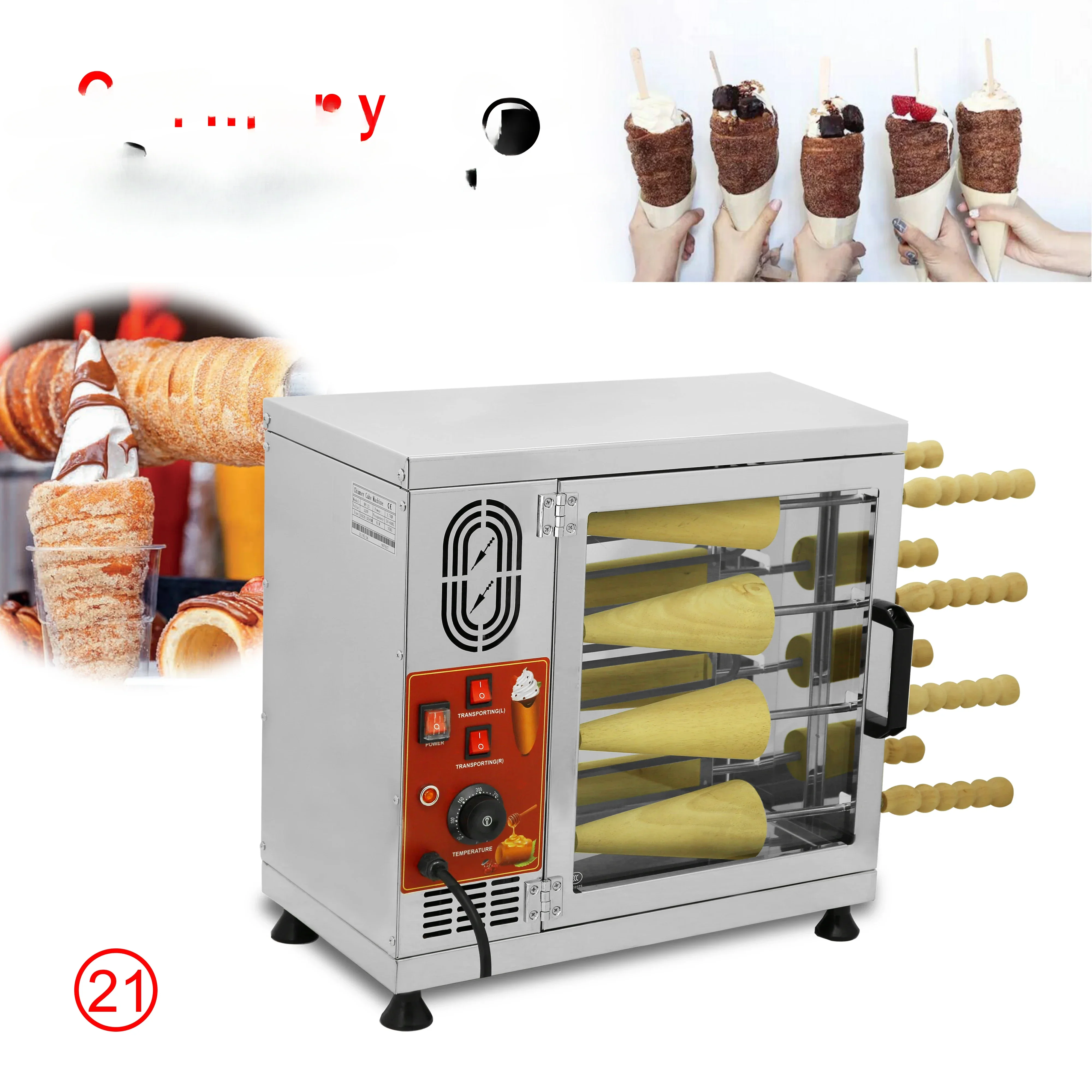 NEW europe Commercial Snack Machines Chimney Cake oven  Bakery Electric Chimney Cake Machines for Sale