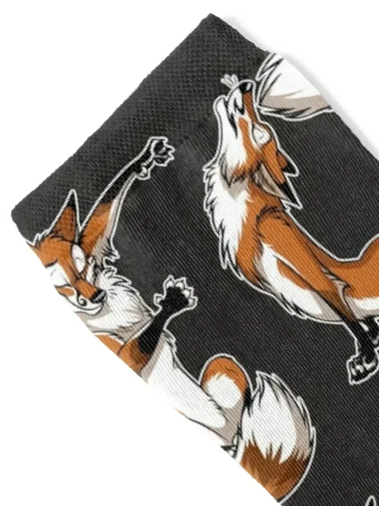 YOGA Foxes Socks ankle winter Non-slip winter gifts Women's Socks Men's