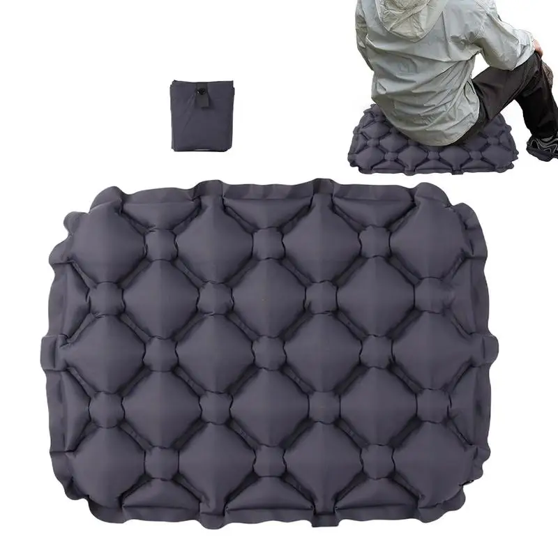 

Portable Inflatable Seat Cushion Ultra-light Sitting Pad Air Mat Inflatable Mattress Travel Air Mat For Outdoor Hiking Camping