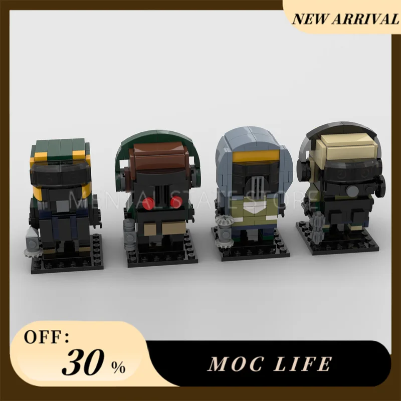 NEW 506PCS Customized MOC special forces Building Blocks Technology Bricks DIY Creative Assembly Education Toys Holiday Gifts