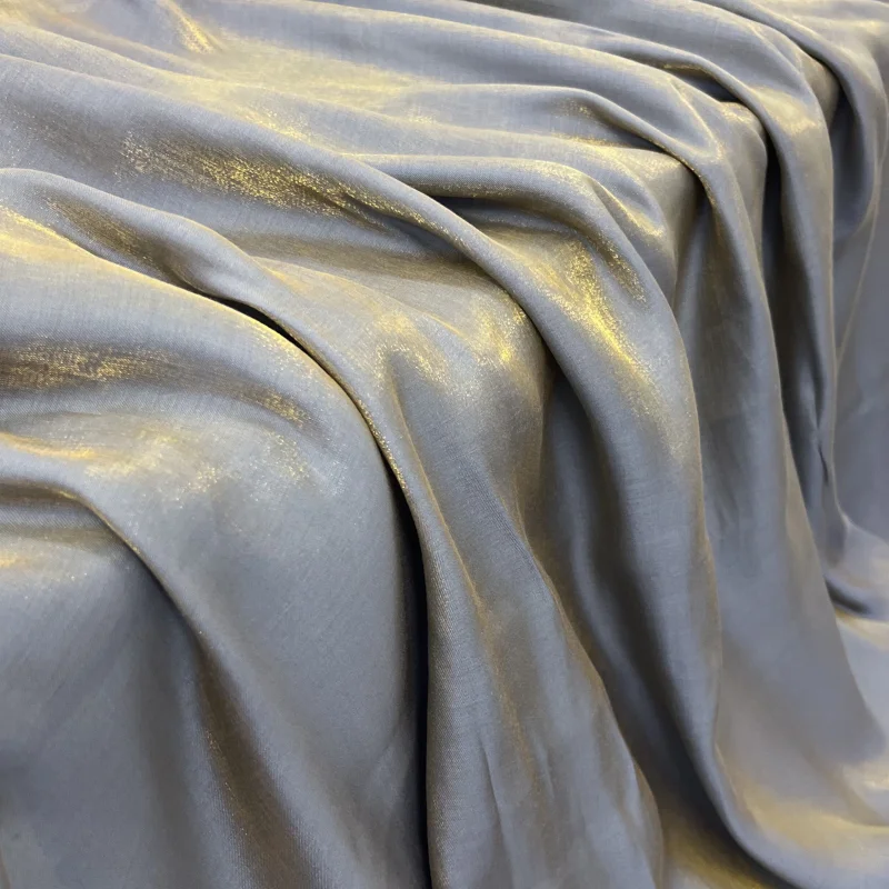قماش لامع متدرج، قماش ممزوج بوليستر رايون، مادة ملابس لامعة #1