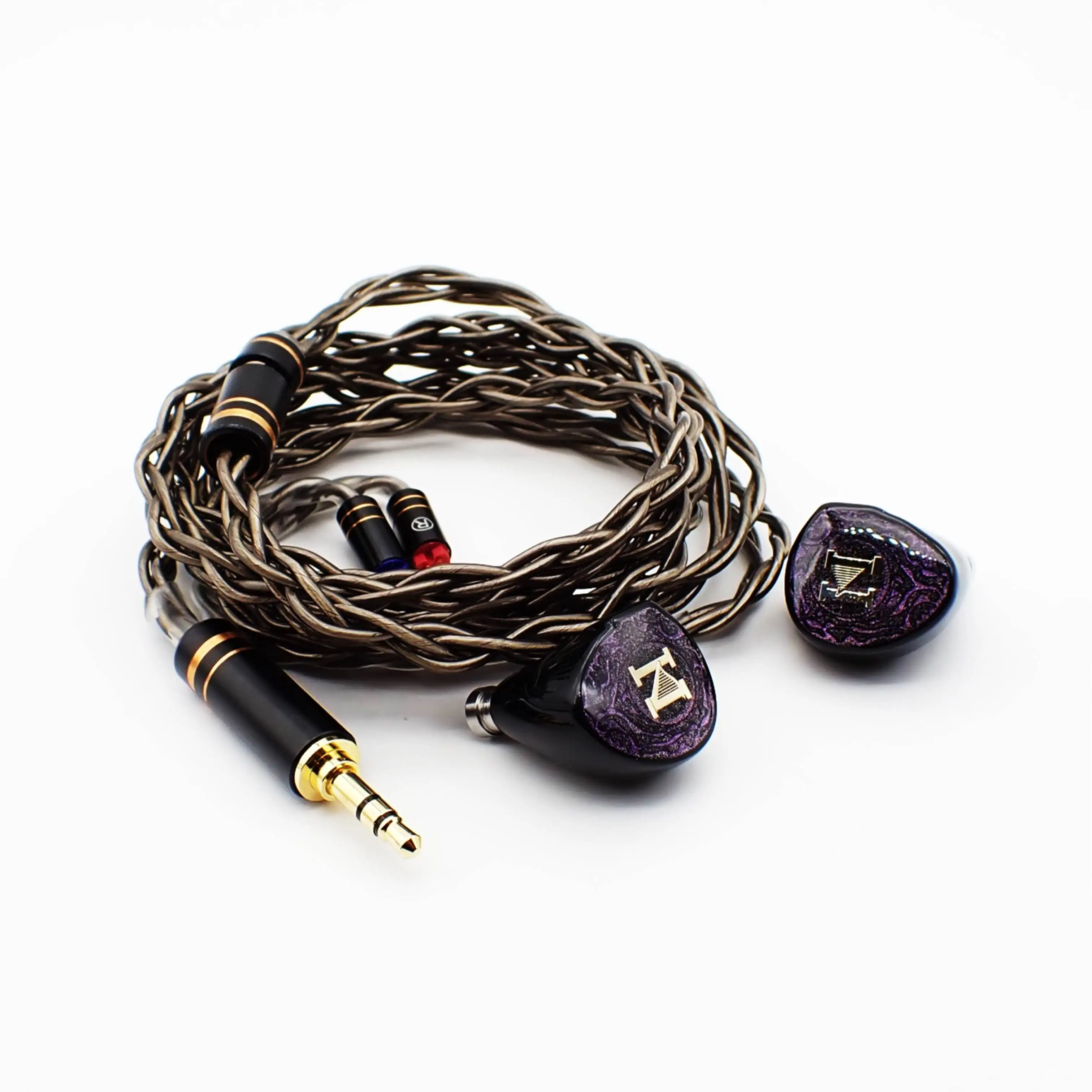 ISN Audio H20 1BA+1DD 2 Drivers Hybrid HiFi IEMs 2Pin 0.78mm HiFi