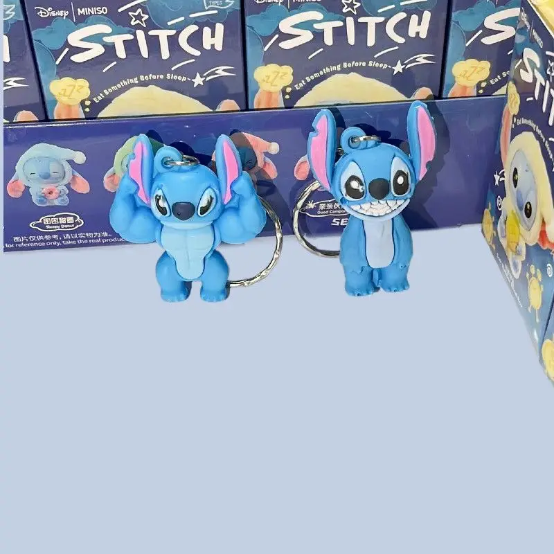 Disney ponto dos desenhos animados bonito 3d estatueta chaveiro criativo personalizado unisex casais combinando mochila pingente brinquedo presente