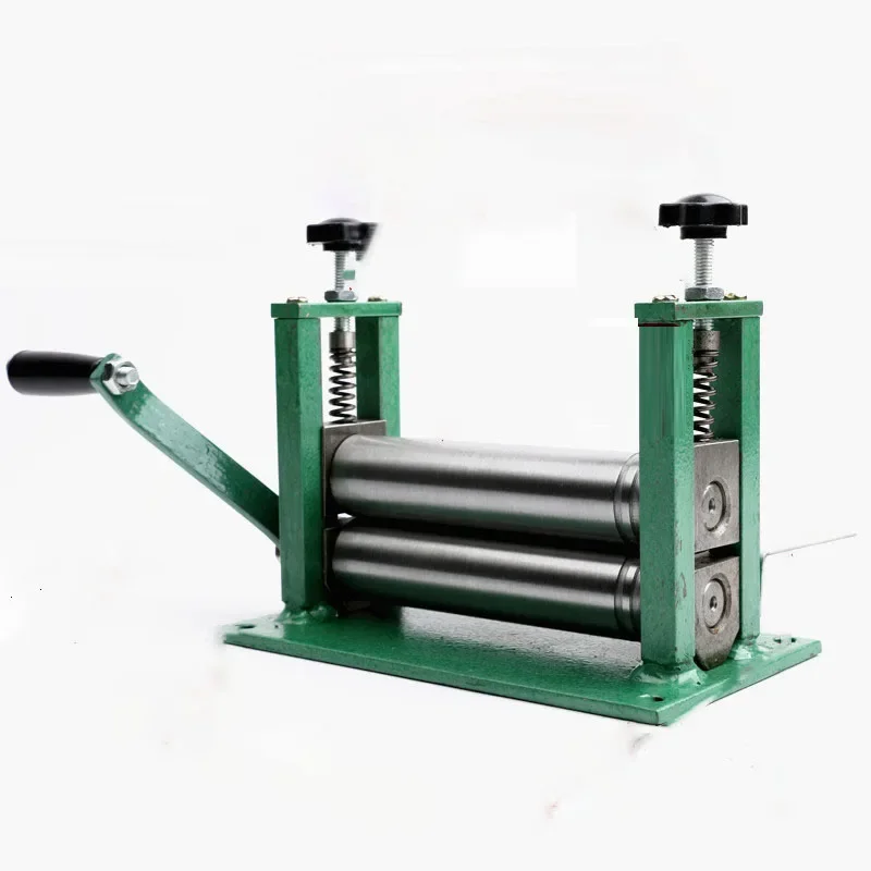 Hand-operated small drawer/glue dispenser machine/shoulder strap drum/leather press/laminating machine