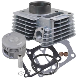 Motorcycle Cylinder Kit 57.4mm Big Bore for DERBI SENDA 125 R SM 4T E2(Y) 2004-2007