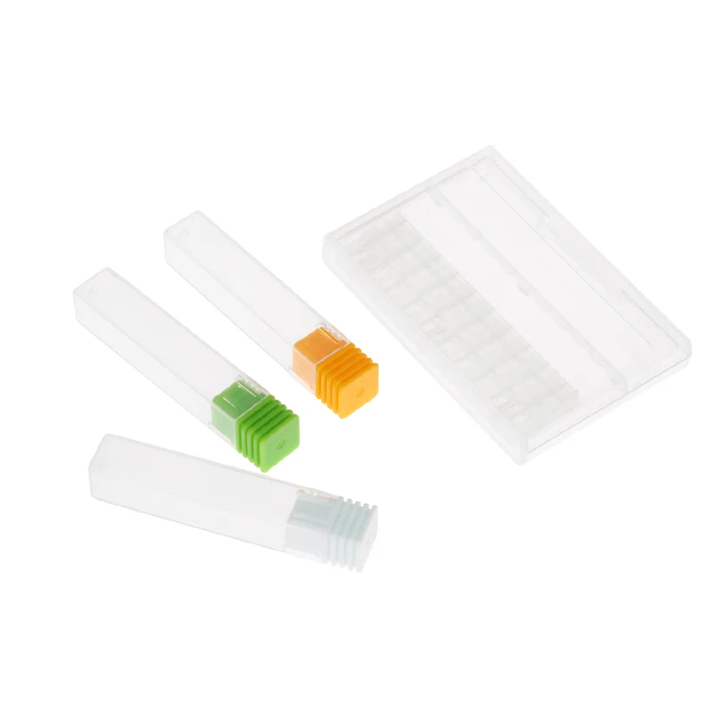 1/5 pezzi espositore per trapano per nail art scatola di immagazzinaggio punta da trapano fresa scatola di accessori strumenti per nail art