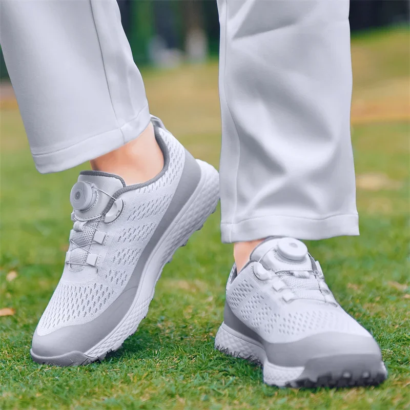 Scarpe da Golf in rete da allenamento professionale per uomo, Sneakers da Golf antiscivolo, novità