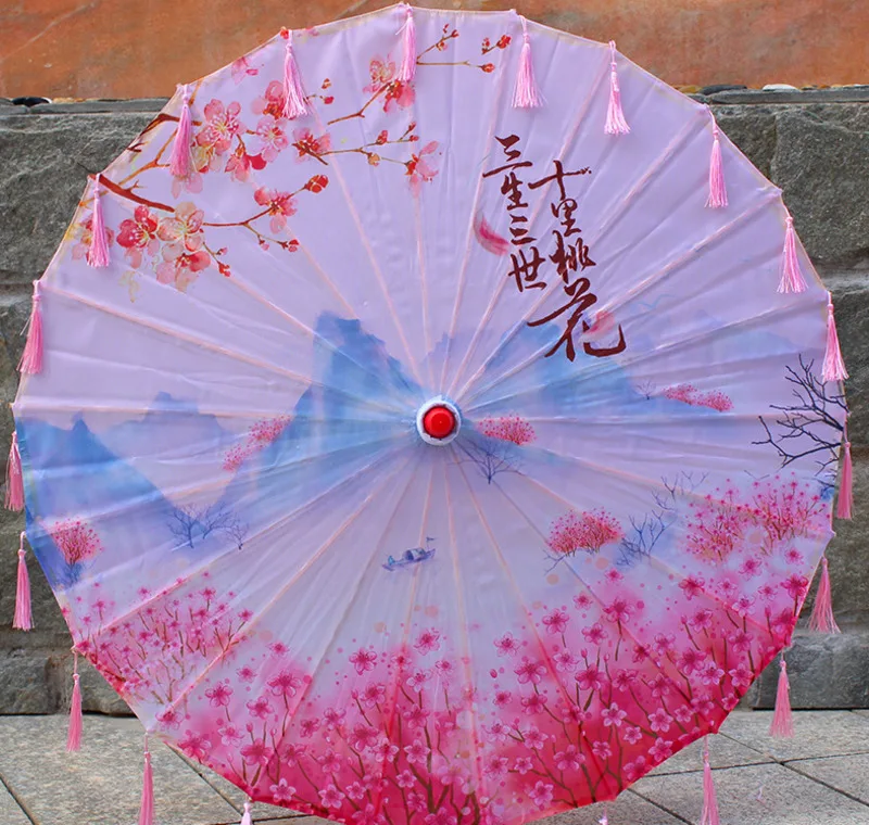 Props Dance Oil Paper Umbrellas Ceiling Decorations Parasol Paraguas El Principito Car Waterproof Beach Fan Umbrella Shade