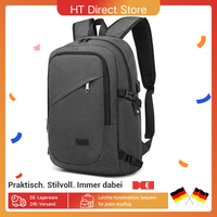 Kono anti-theft laptop backpack for travel business work and computer safety design for laptop up to 15.6 inches