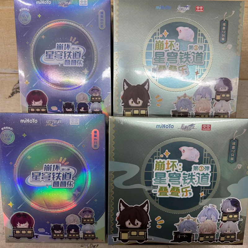 

Anime Honka Star Rail Stacking March 7th Acheron Firefly Aventurine Blind Box Toy Model Figure Collection Ornaments Gifts