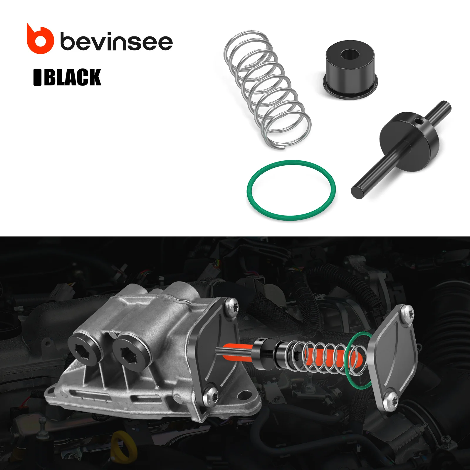 

BEVINSEE Low Temperature Oil Thermostat for BMW E90 E91 E92 E93 F30 335i/335xi, F10 E60 F11 E61 535i/535xi, E82 E88 135i F20 F21