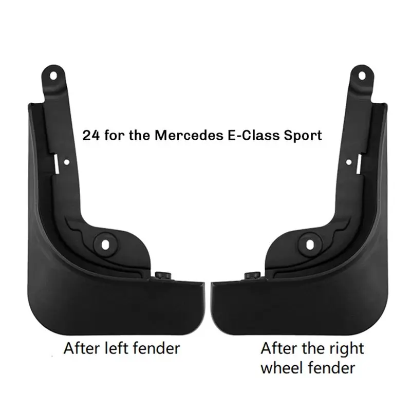 WF-Car Mudguards For E-Class Sport 2024 Front Rear Mud Flaps Guards Splash Fender Car Exterior Parts