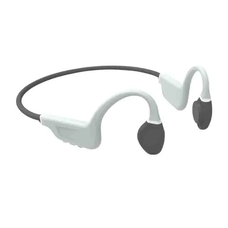 

New PTT Bone Conduction Wireless Microphone Earbuds Open Ear Headset Push-To-Talk Bone Conduction Headphone