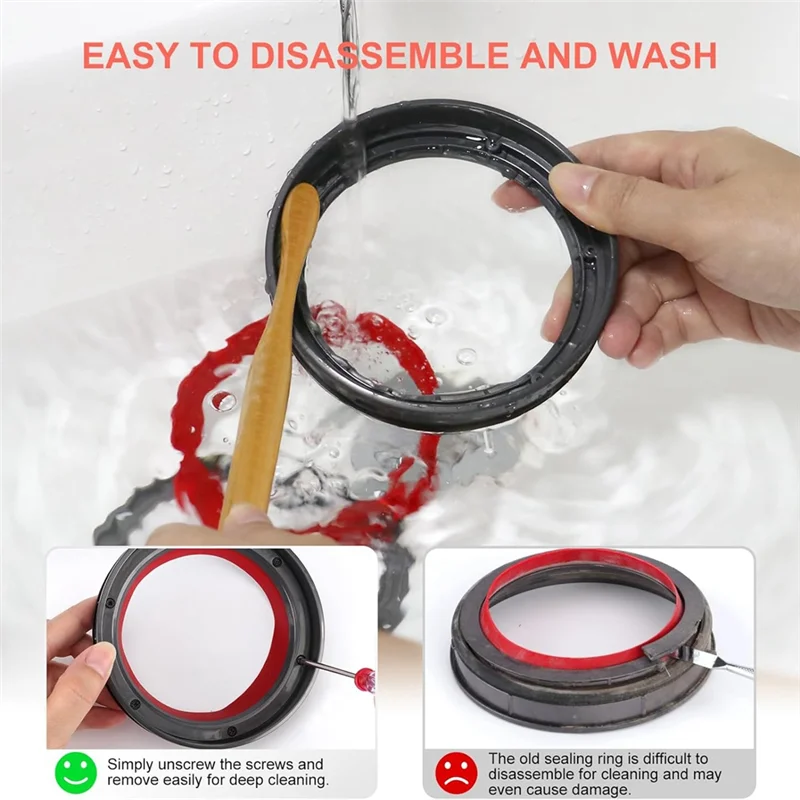 【STOCK】Dust Bin Sealing Ring For Dyson V11 V15 Gen5 Outsize Vacuum Attachment Replacement Vacuum Canister Sealing Ring