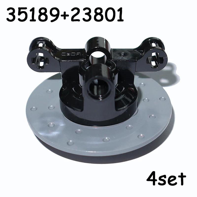 Zubehör für Lenkradnaben mit technischer Aufhängung 92910, 92911, 92906, 32494, 92909, 11950, 92908, 23801, Bausteine, MOC-Steine