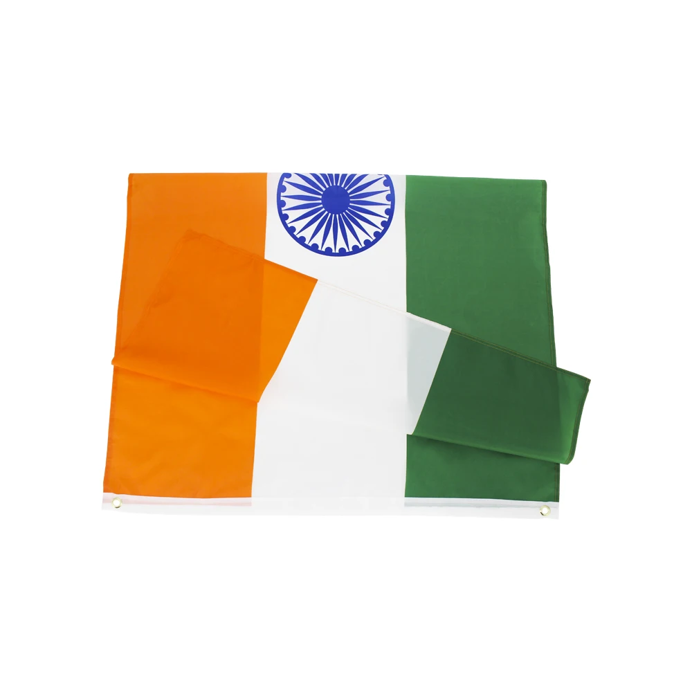 FLAGLINK 90x150 CM In Ind India Indian Flag For Decoration