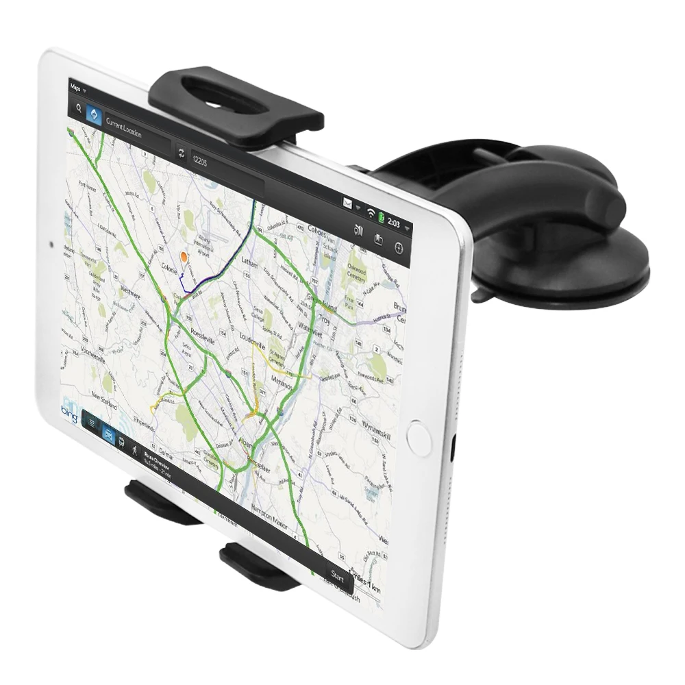 Car Windshield Dashboard Tablet Phone Mount Suction Holder Vehicle Interior Dashboard Tablet Holder Dash Tablet Holder Screen