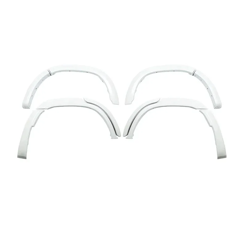

Car S Wheel Eyebrow Arches Fender Flares 6pcs Black/White Fit For Land Cruiser 2008-2020