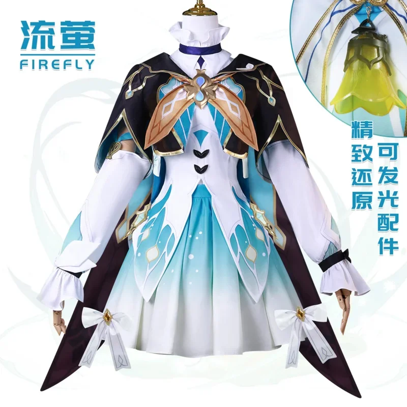 SN88 Firefly Cosplay Honkai Star Rail Costume Full Set Suits Uniform Firefly Halloween Carnival Outfit Cosplay ComicCon Role%#2@