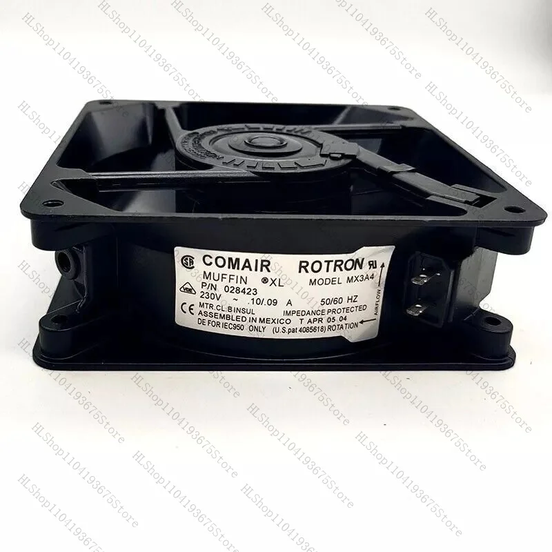 

for COMAIR ROTRON Fan model MX3A4 AC230V 12038 12CM metal cooling fan