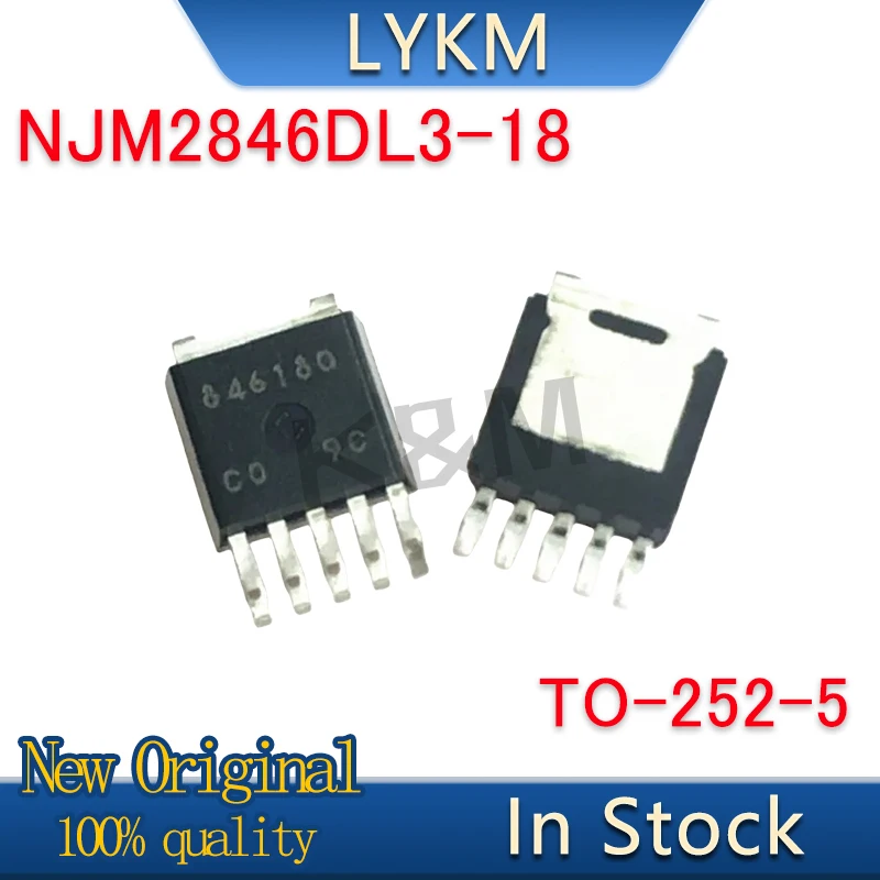 

5/PCS New Original NJM2846DL3-18 NJM2846DL3 846180 TO252-5 In Stock