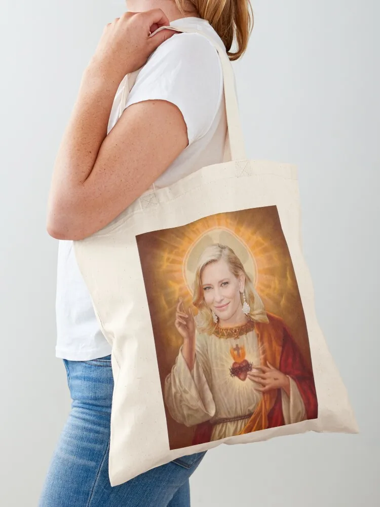 

Jesus Cate Tote Bag the tote bag custom bags free delivery bags Shopper handbag