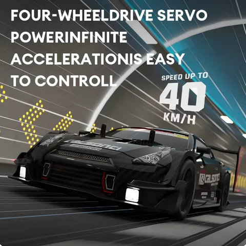 40KM/H High-Speed Remote Control Car1:16 4WD Rechargeabl Racing Drift Electric Graffiti RC Cars Birthday Toys for Boys