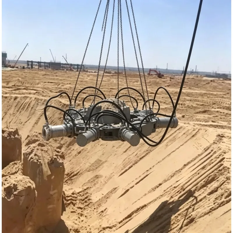 Customized Round/Square Hydraulic Concrete Pile Cutter Pile Breaker Durable Adjustable Pile Breaking Machine for 20T Excavators