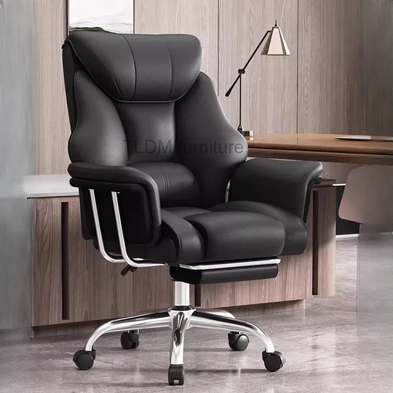 

Ergonomic Boss Chair Comfortable Home Office Esports Computer Business Chair Study Sillas De Oficina Office Furniture WKOC