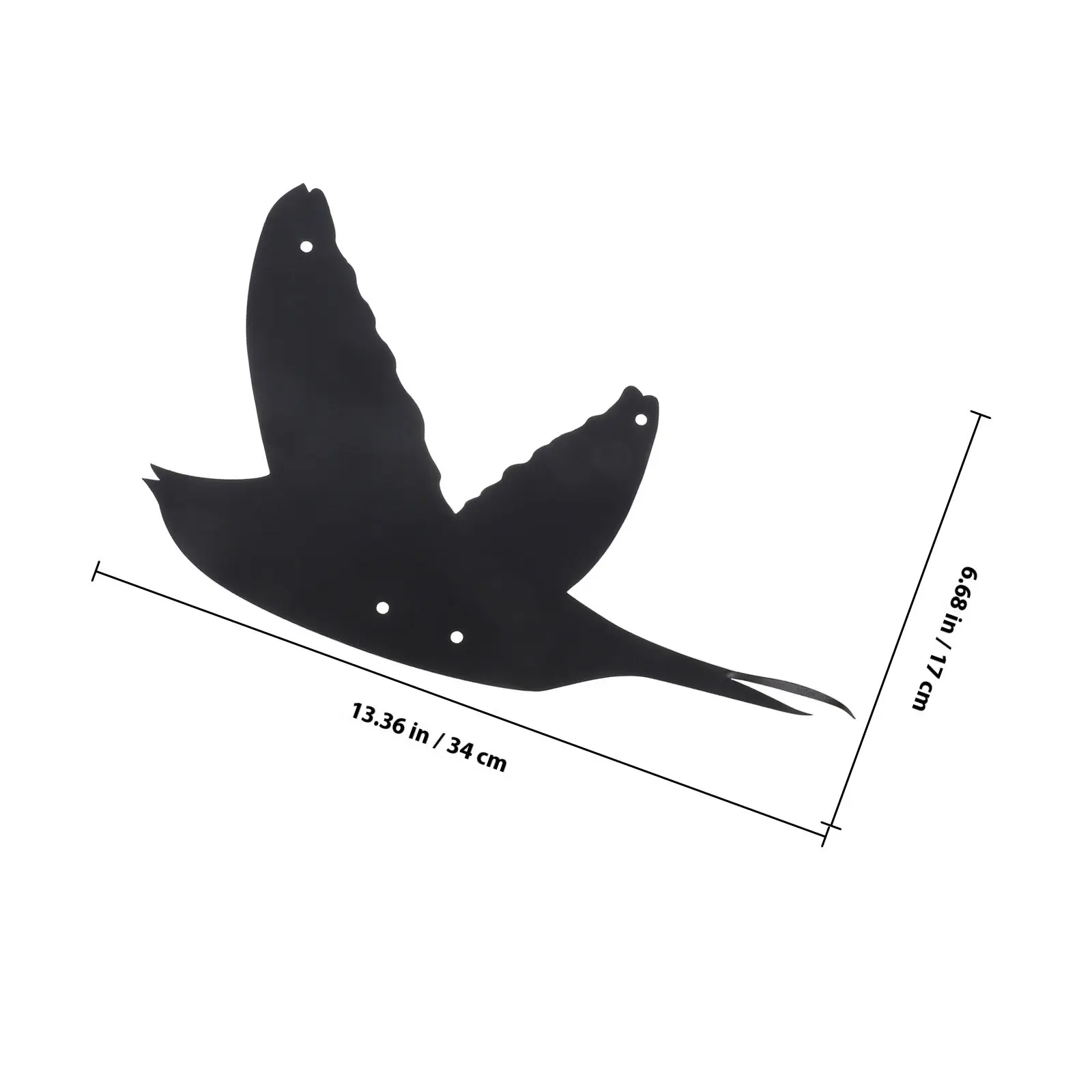 Easy Install Metal Bird Wall Decor Pre Drilled Holes Iron Birds Outdoor Indoor Wall Art for Yard Fence Patio Living Room