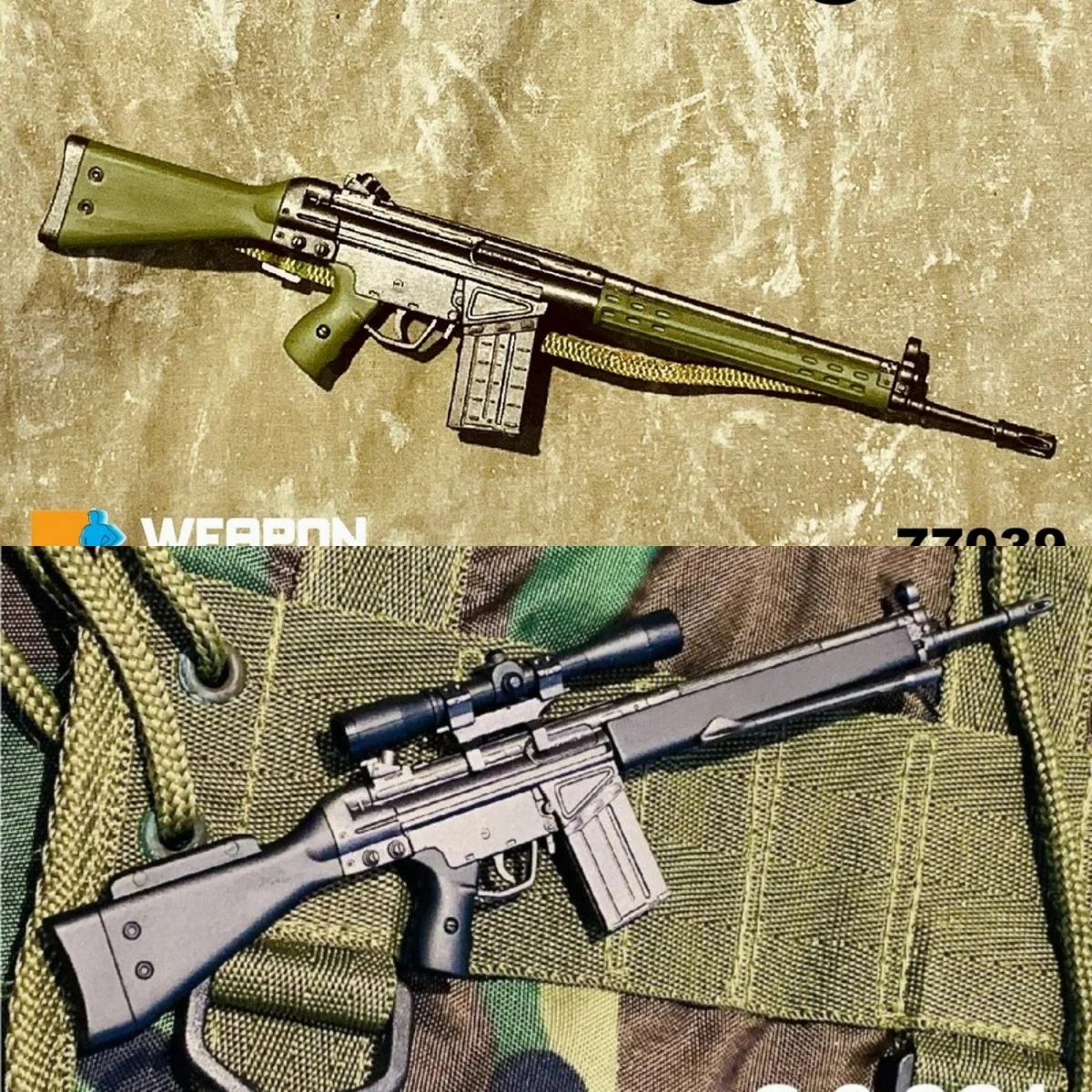 

В наличии 77039 G3 77025 G3 SG1 Just Toys 1/6 Scale Soldier Пластиковая статическая штурмовая снайперская винтовка 17 см Фигурка Модель игрушки