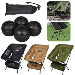 Ultralekkie krzesło składane Outdoor Camping Travel Moon Chair Przenośne krzesło wędkarskie Plaża Piesze wycieczki Siedzisko piknikowe Krzesła turystyczne