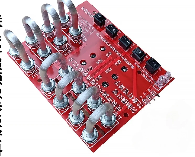 Frequency air conditioner current loader test fan servo motor instead of compressor to detect faults