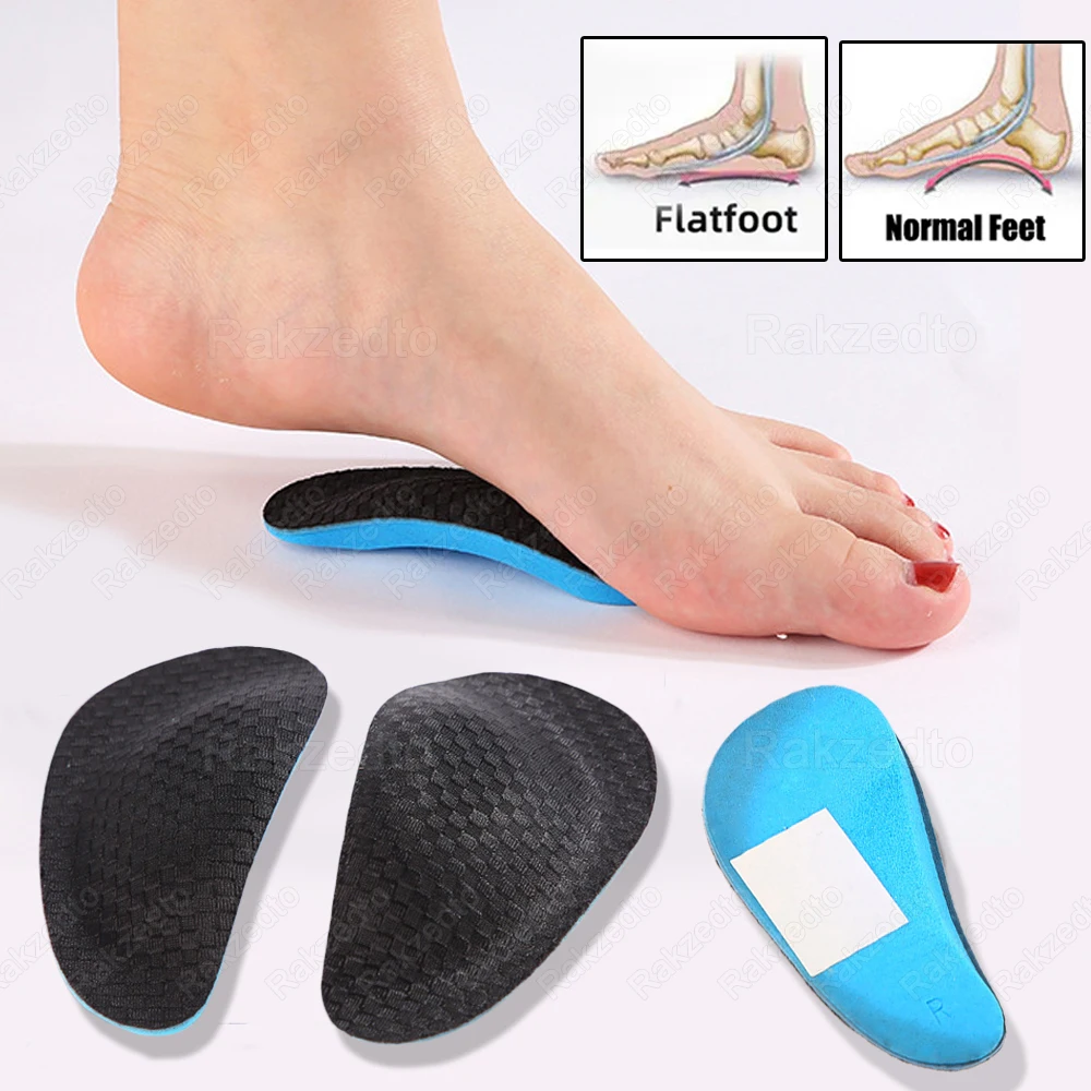 

EVA Orthopedic Foot Pads for Shoes Men Women Flat Feet Arch Support Orthotic Insoles Plantar Faciitis Pain Relief Shoe Pads