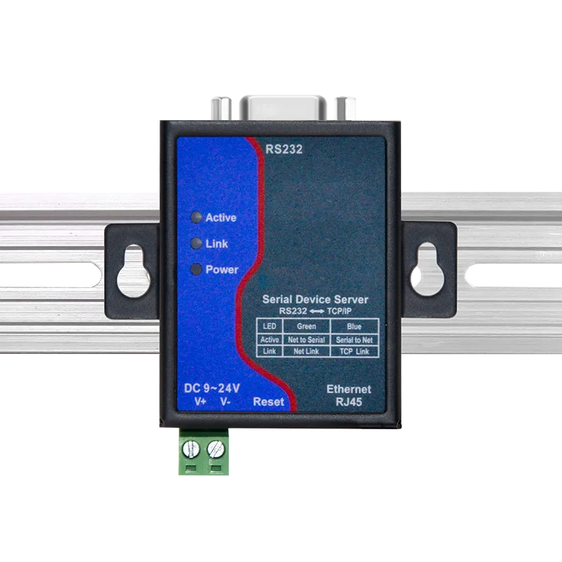 Neutral Label, No Brand Logo, OEM Ethernet RJ45 to RS232 RS485 RS422 Serial Converter TCP/IP Communication & Networking Product