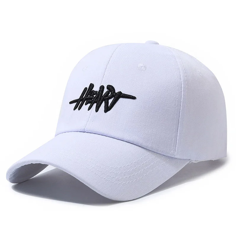 Korean Letters Embroidered Baseball Cap for Men Women Hip Hop Dad Trucker Visors Hat Casual Sports Running Cap Streetwear