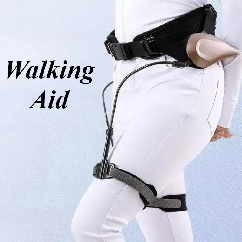 Rehabilitation Walking Aid Assist Elderly Walking Exoskeleton Feet Training Walker Machine Leg Mountain Climb Knee Artifact Leg
