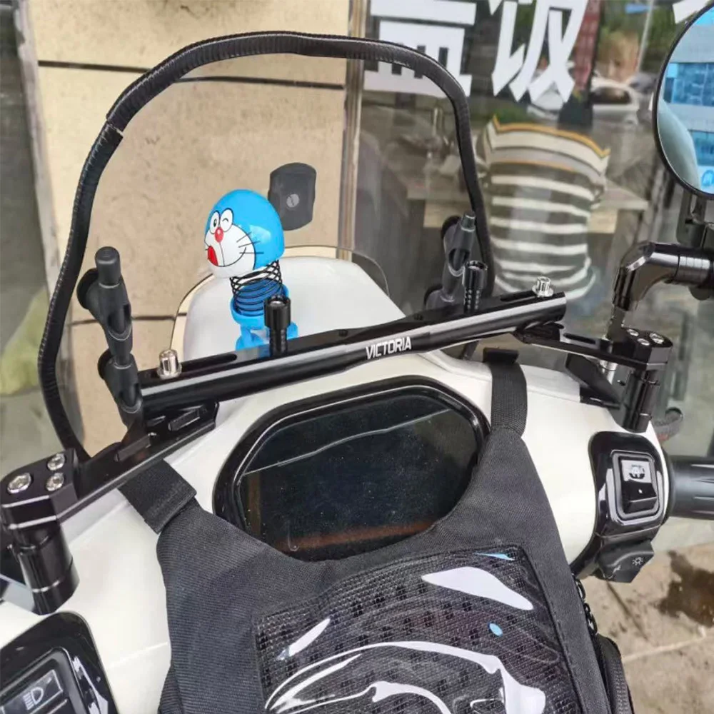 For CFMOTO 150AURA 150aura Modified multifunctional extended poles Mobile phone navigation extended pole accessories