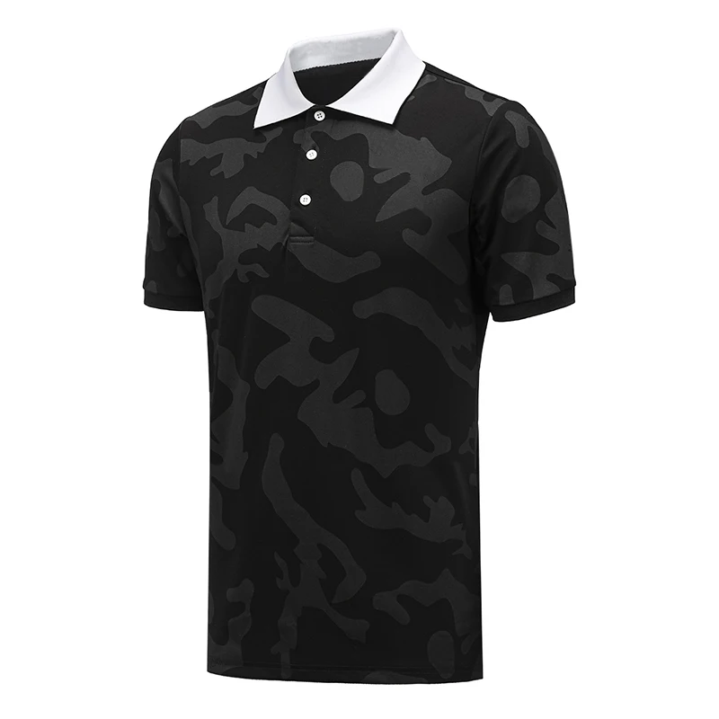 Spring And Summer New Products Men's Golf Outdoor Quick Drying Sweatshirt Printed Short sleeved T-Shirt Versatile POLO Shirt Top