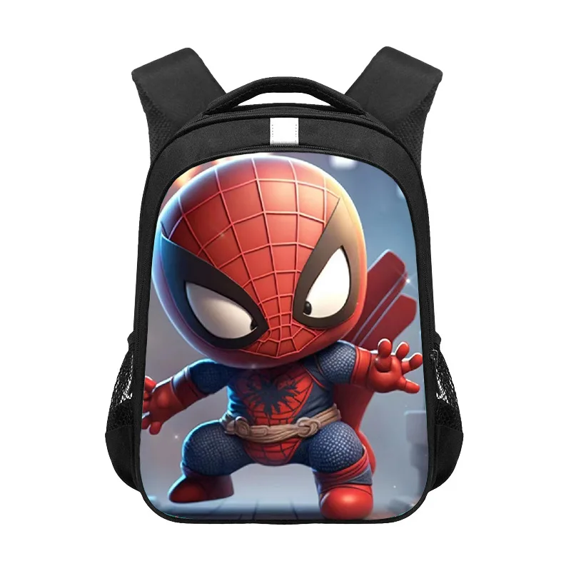 Miniso disney homem aranha mochila à prova dwaterproof água dos desenhos animados bonito super heróis grande capacidade crianças saco de livro escolar para menino melhor presente