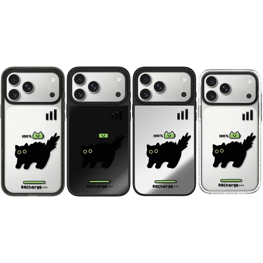 6062324 Acrylic / Mirror Magnetic Case: Compatible with IPhone 17 16 15 14 13 12 Pro Max 17 Air