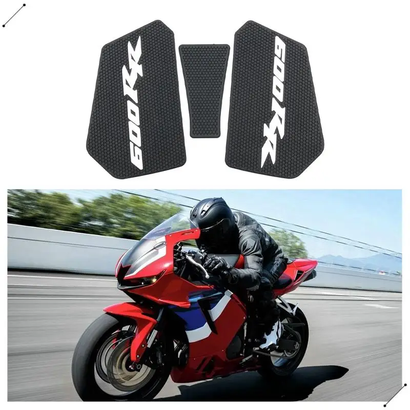 For HONDA CBR600RR 2020-2023 Motorcycle Fuel Tank Pad Side Box Knee Protective Decals Rubber Accessory