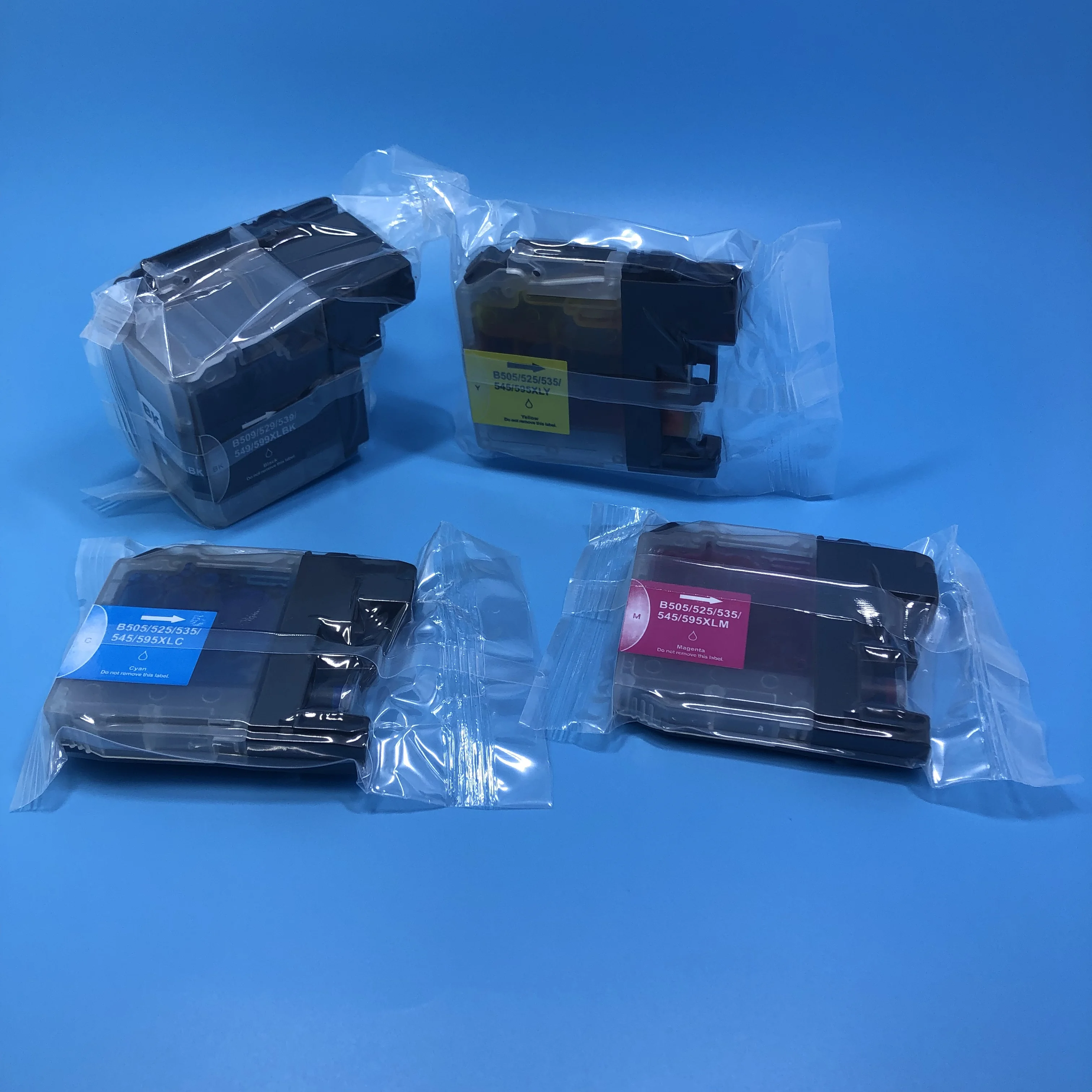 

4Colors Compatible ink cartridge LC599 LC595 LC599XL LC595XL LC529XL LC525XL for Brother DCP-J100 DCP-J105 MFC-J200