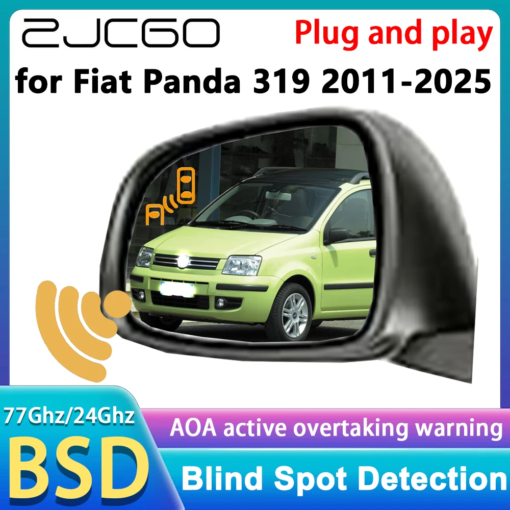 

for Fiat Panda 319 2011-2025 OEM Blind Spot Assist Monitoring Detection BSM BSA BSD System Plug & Play 77GHz Radar Detector